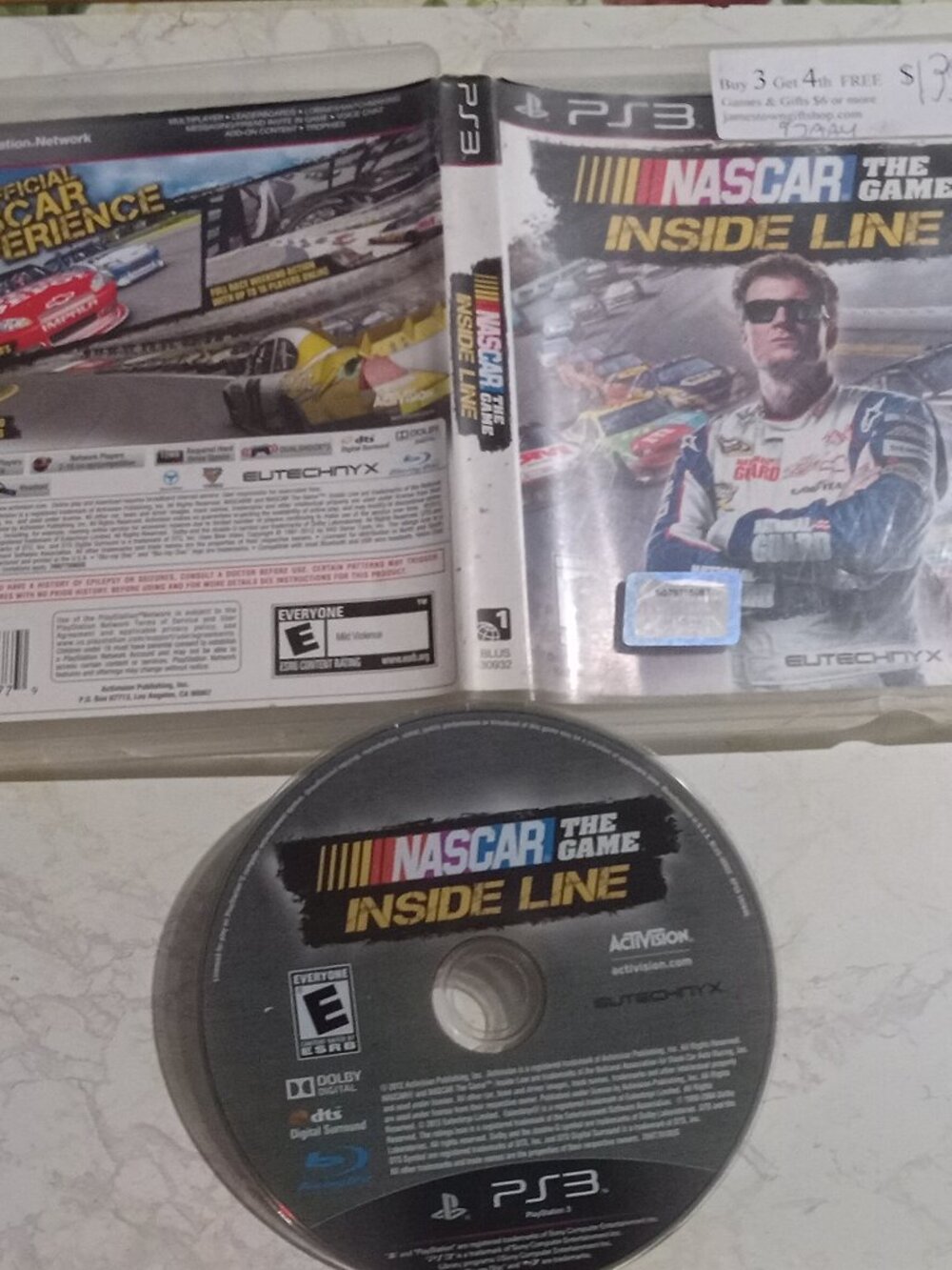 NASCAR The Game: Inside Line - Playstation 3  Video Game PS3